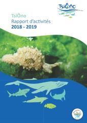 Couverture du rapport d'activités TsiÔno 2018-2019.